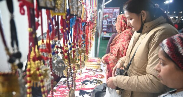 गांधी शिल्प बाजार में देश भर के हस्तशिल्पियों के बनाये हस्तनिर्मित उत्पादों की डिमांड बढ़ रही