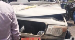 लक्सर एसडीएम संगीता कनौजिया सड़क दुर्घटना में घायल,ड्राइवर की दर्दनाक मौत